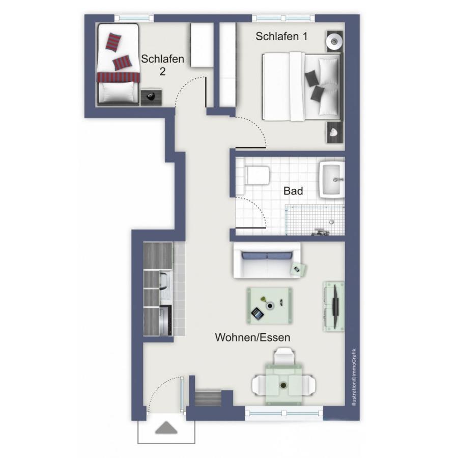Auf Den Hoefen Wohnung 02 Ostseebad Kühlungsborn Eksteriør bilde